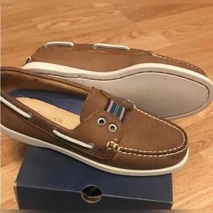 G.H. Bass & Co. Bass/Skipper Rust Boat Shoes Size 8M